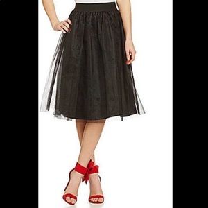 Soprano tulle lined midi skirt, EUC, sz 1x